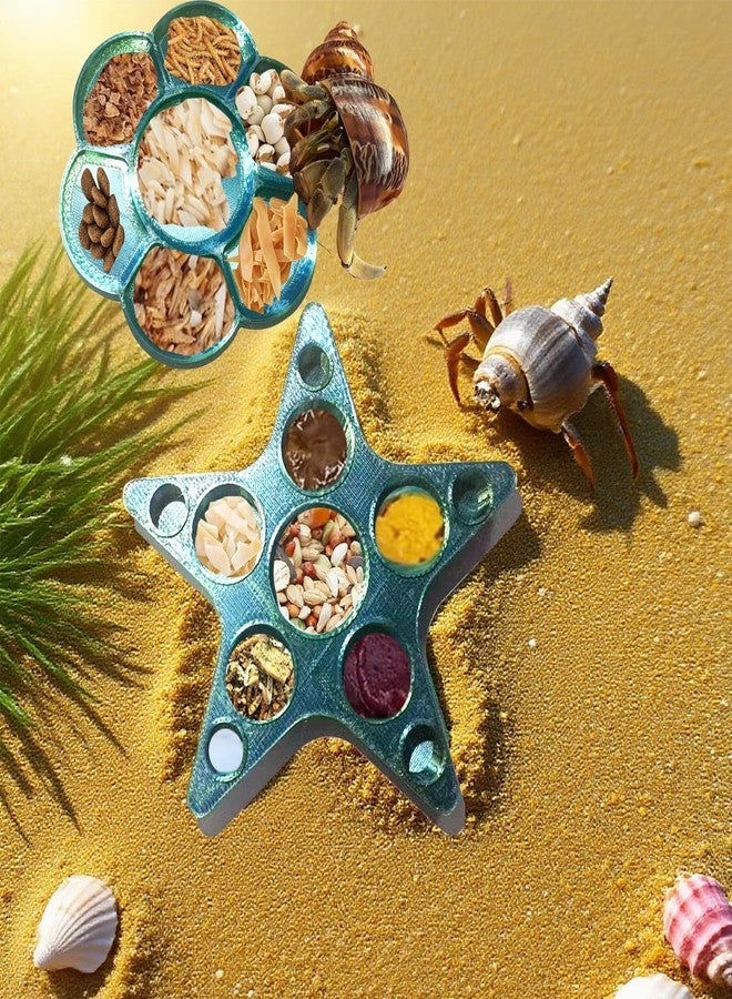 Delllala 2 Pcs Hermit Crab Food Dish & Feeding Water Bowl,Hermit Crab Tank Accessories - Image 3